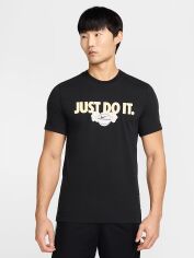Акція на Футболка довга чоловіча Nike M Nk Df Tee Oc 2 HJ3352-010 S Чорна від Rozetka