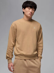 Акція на Світшот на флісі чоловічий Nike M J Brkln Flc Crew FV7293-257 M Бежевий від Rozetka