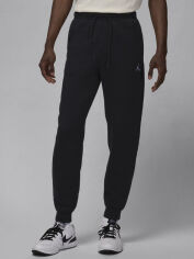 Акція на Спортивні штани утеплені чоловічі Nike M J Brkln Flc Pant FV7277-010 XXL Чорні від Rozetka