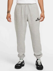 Акція на Спортивні штани чоловічі Nike M Nk Club BB CF Pant Nsw Gfx HJ2185-063 S Сірі від Rozetka