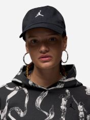 Акція на Кепка Nike U J Club Cap Us Cb Wsh Jm HQ1963-010 M/L Чорна від Rozetka