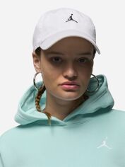 Акція на Кепка Nike U J Club Cap Us Cb Wsh Jm HQ1963-100 M/L Біла від Rozetka