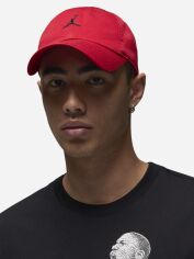Акція на Кепка Nike U J Club Cap Us Cb Wsh Jm HQ1963-687 L/XL Червона від Rozetka