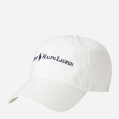Акція на Кепка Ralph Lauren 484789178 One Size Біла ( 1159836275) від Rozetka