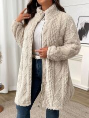 Акція на Куртка демісезонна жіноча SHEIN GD-00203299 1XL Хакі від Rozetka