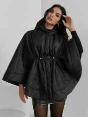 Акція на Пальто жіноче SHEIN GD-00196171 M Чорне від Rozetka