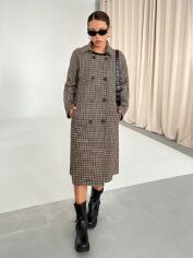Акція на Пальто жіноче SHEIN GD-00226269 S Різнокольорове від Rozetka