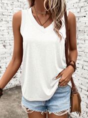Акція на Майка жіноча SHEIN GD-00207645 L Біла від Rozetka
