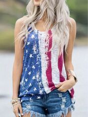 Акція на Майка жіноча SHEIN GD-00216799 XL Різнокольорова від Rozetka
