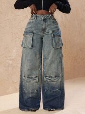 Акція на Джинси жіночі SHEIN GD-00210700 W26 L32 Сині від Rozetka