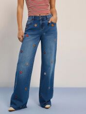 Акція на Джинси Труби жіночі SHEIN GD-00192784 30 Сині від Rozetka
