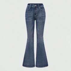 Акція на Джинси жіночі SHEIN GD-00220056 XL Сині від Rozetka