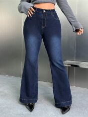 Акція на Джинси жіночі SHEIN GD-00220572 0XL Сині від Rozetka