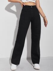 Акція на Джинси жіночі SHEIN GD-00220607 L Чорні від Rozetka