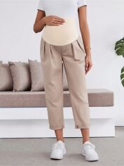 Акція на Джинси для вагітних SHEIN GD-00195631 L Хакі від Rozetka
