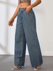 Акція на Джинси жіночі SHEIN GD-00210701 L-Tall Сині від Rozetka