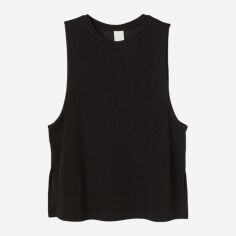 Акція на Топ жіночий H&M 9898923wer S Чорний від Rozetka