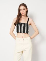 Акція на Топ жіночий H&M Studio 481216p14 36 Комбінований від Rozetka