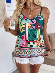 Акція на Топ жіночий SHEIN GD-00218723 XL Різнокольоровий від Rozetka