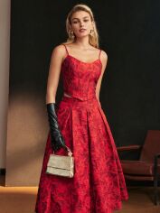 Акція на Топ жіночий SHEIN GD-00204820 M Червоний від Rozetka