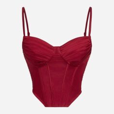 Акція на Топ жіночий SHEIN GD-00225850 S Червоний від Rozetka