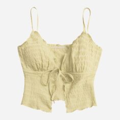 Акція на Топ жіночий SHEIN GD-00217360 S Зелений від Rozetka