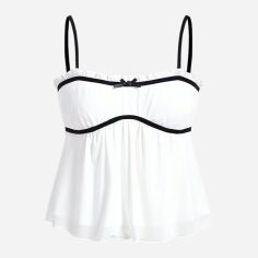 Акція на Топ жіночий SHEIN GD-00223457 L Білий від Rozetka