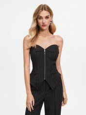Акція на Топ жіночий SHEIN GD-00214075 S Чорний від Rozetka