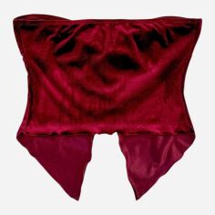 Акція на Топ жіночий SHEIN GD-00217033 M Бордовий від Rozetka