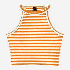 Акція на Топ жіночий SHEIN GD-00216682 S Помаранчевий від Rozetka