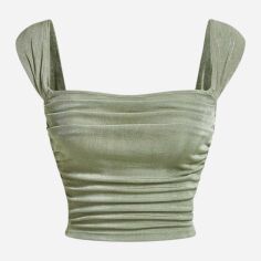 Акція на Топ жіночий SHEIN GD-00225619 M Зелений від Rozetka