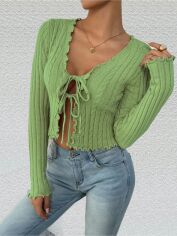Акція на Кардиган жіночий SHEIN GD-00211728 L М'ятний від Rozetka