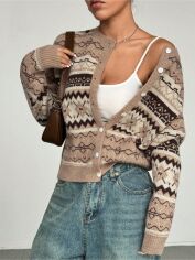Акція на Кардиган жіночий SHEIN GD-00213599 S Різнокольоровий від Rozetka