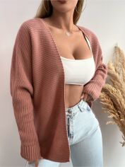 Акція на Кардиган жіночий SHEIN GD-00219860 M Світло-рожевий від Rozetka