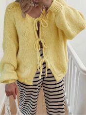 Акція на Кардиган жіночий SHEIN GD-00196313 M Жовтий від Rozetka