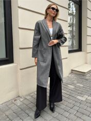 Акція на Кардиган жіночий SHEIN GD-00203456 M Сірий від Rozetka