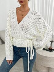 Акція на Кардиган жіночий SHEIN GD-00194564 L Бежевий від Rozetka