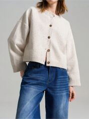 Акція на Кардиган жіночий SHEIN GD-00203635 M Бежевий від Rozetka