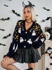 Акція на Кардиган жіночий SHEIN GD-00194573 L Різнокольоровий від Rozetka