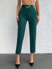 Акція на Штани жіночі SHEIN GD-00207373 S Зелені від Rozetka