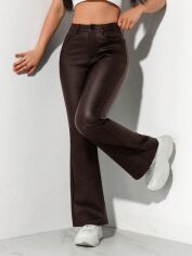 Акція на Штани жіночі SHEIN GD-00220904 M-Petite Бордові від Rozetka
