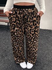 Акція на Штани жіночі SHEIN GD-00207886 4XL Різнокольорові від Rozetka