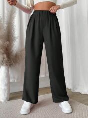 Акція на Штани жіночі SHEIN GD-00203999 L Чорні від Rozetka