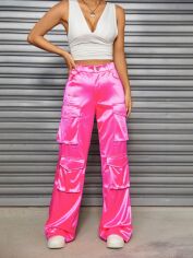 Акція на Штани жіночі SHEIN GD-00225625 S Коралові від Rozetka