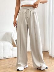 Акція на Штани жіночі SHEIN GD-00216368 S-Petite Хакі від Rozetka