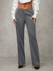 Акція на Штани жіночі SHEIN GD-00211128 S Сірі від Rozetka