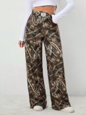 Акція на Штани жіночі SHEIN GD-00218182 S-Tall Різнокольорові від Rozetka