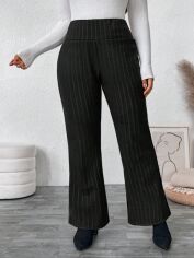 Акція на Штани жіночі SHEIN GD-00217862 1XL Чорні від Rozetka