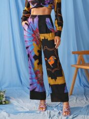Акція на Штани жіночі SHEIN GD-00227461 M Різнокольорові від Rozetka
