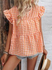 Акція на Блузка жіноча SHEIN GD-00201901 XL Різнокольорова від Rozetka